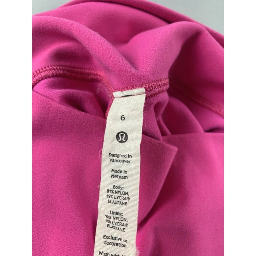 Lululemon Align Short 6” Inseam Size 6